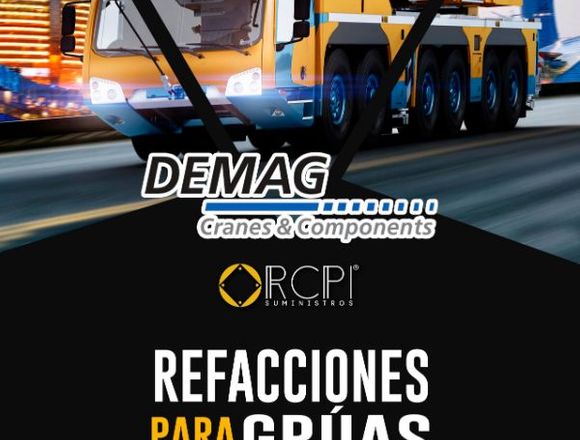 Partes para grúas industriales Demag