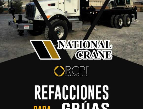 Repuestos para grúas industriales National Crane