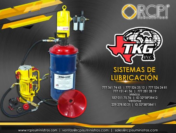 Sistemas de lubricación para equipos portuarios