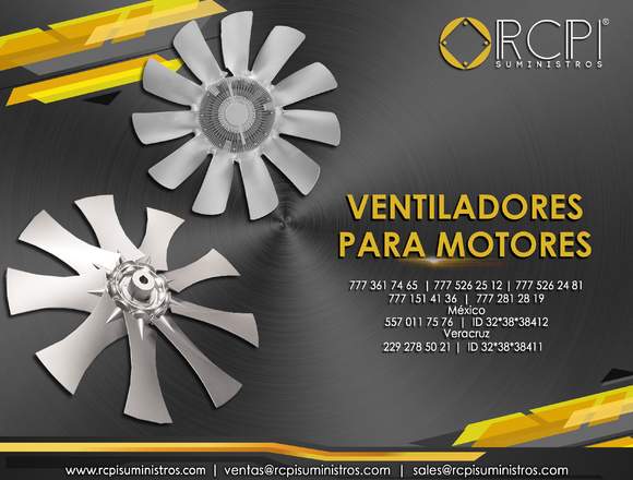 Ventiladores para motores diesel