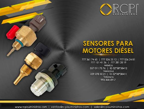 Sensores para motores industriales