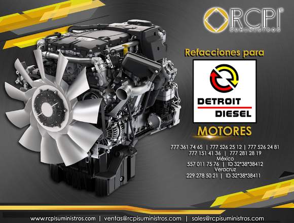 Partes para motores Detroit Diesel