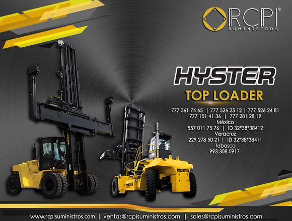 Refacciones para Top Loader Hyster