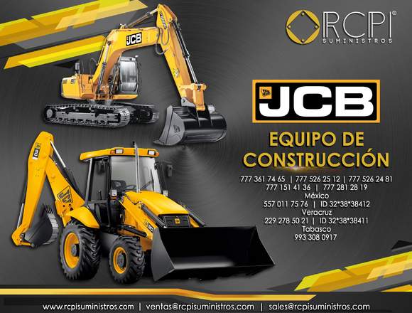 Refacciones para maquinaria pesada JCB