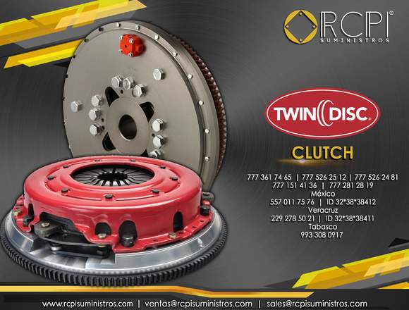 Clutch Twin Disc para grúas industriales