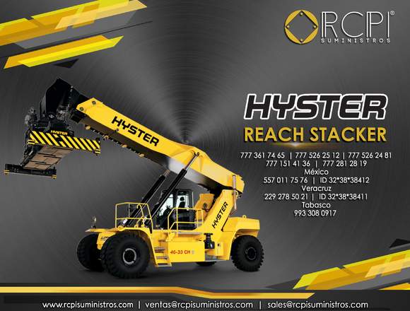 Partes para reach stackers Hyster