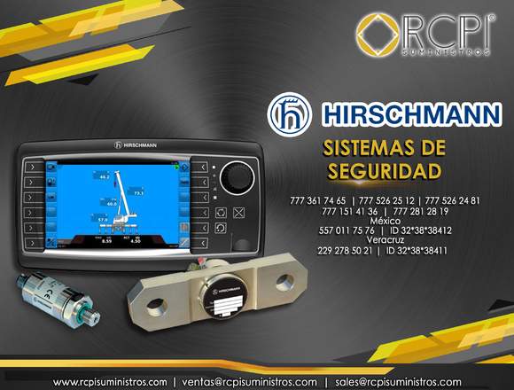 Sistemas de seguridad Hirshmann para grúas