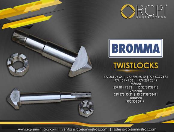 Twistlocks para spreader Bromma