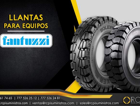 Llantas para equipos portuarios Fantuzzi