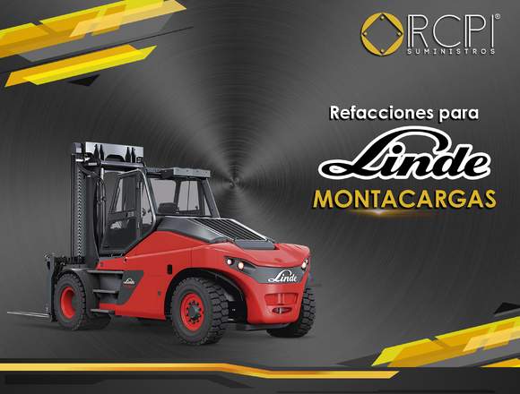 Refacciones para montacarga Linde