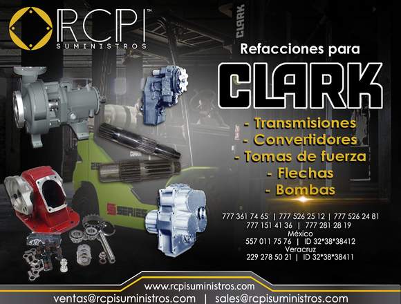 Transmisiones y convertidores Clark