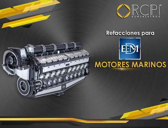 Refacciones para motores marinos EMD