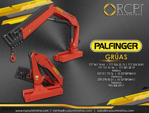 Refacciones para grúas Palfinger