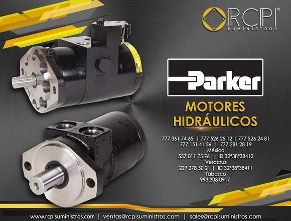 Motor hidráulico Parker para grúas industriales