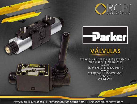 Válvulas Parker para grúas industriales