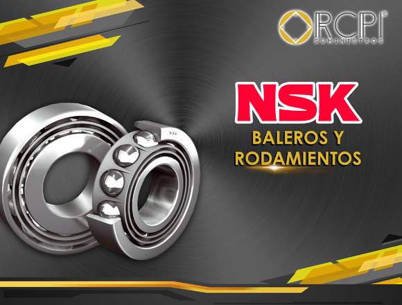 Refacciones y baleros NSK para grúas industriales