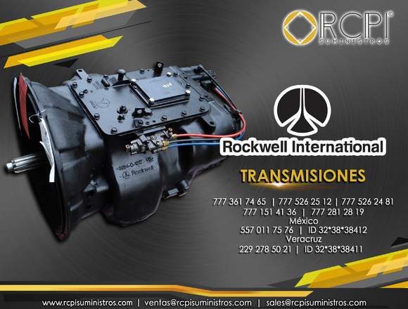 Transmisiones Rockwell para grúas industriales