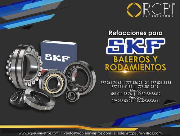 Rodamientos SKF para grúas industriales