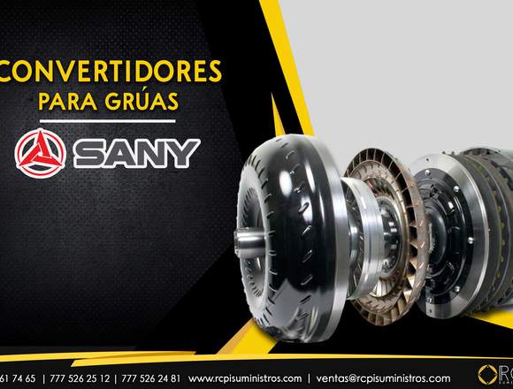 Convertidores para grúas industriales Sany