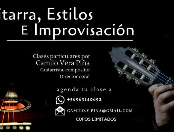 Clases de Guitarra para todos los niveles