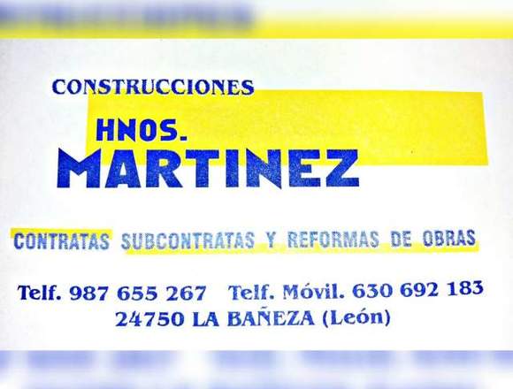 CONSTRUCCIONES MARTINEZ