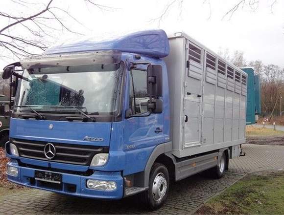 Camión de ganado Mercedes-Benz 818 