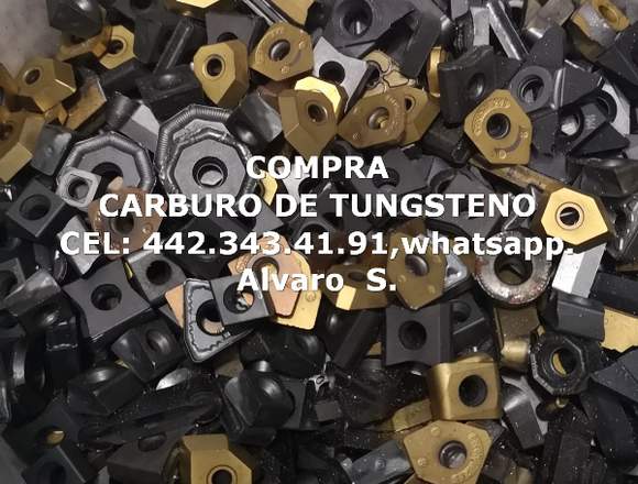 COMPRA DE DESPERDICIO DE CARBURO DE TUNGSTENO