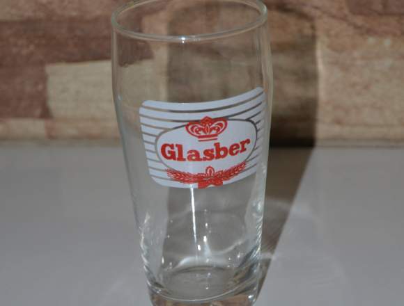 VASO ANTIGUO CERVEZA GLASBER