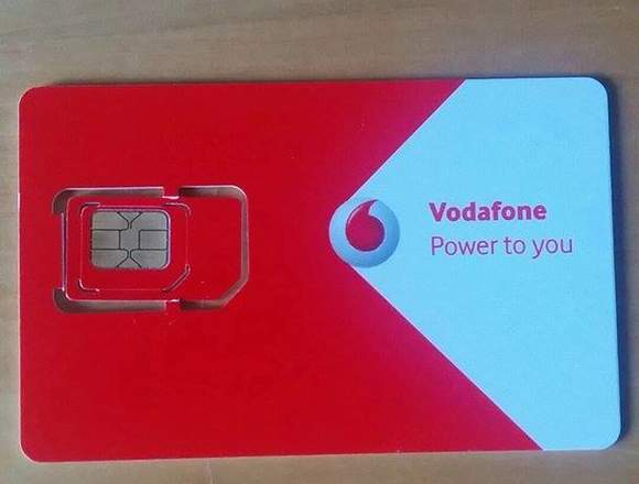 TARJETA  SIM PREPAGO VODAFONE 