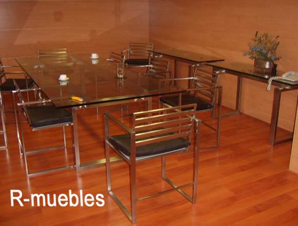 Fabrico Muebles En Acero Inoxidable y Fierro 