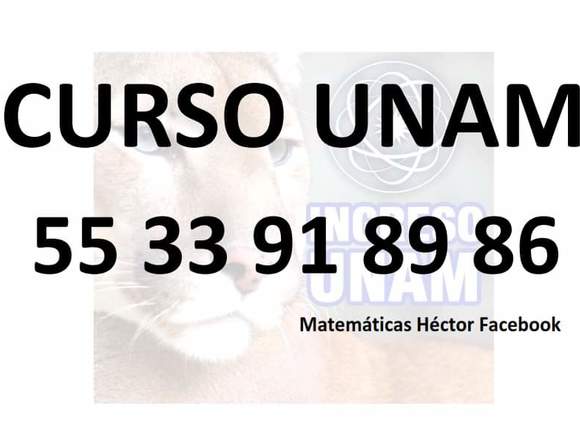 Curso de Ingreso UNAM