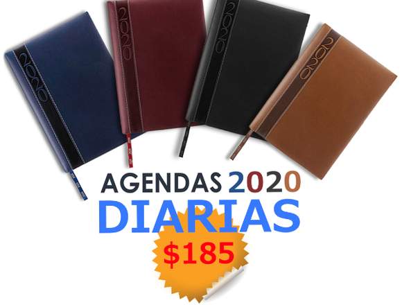 Agendas Diarias 2020 con personalizado GRATIS