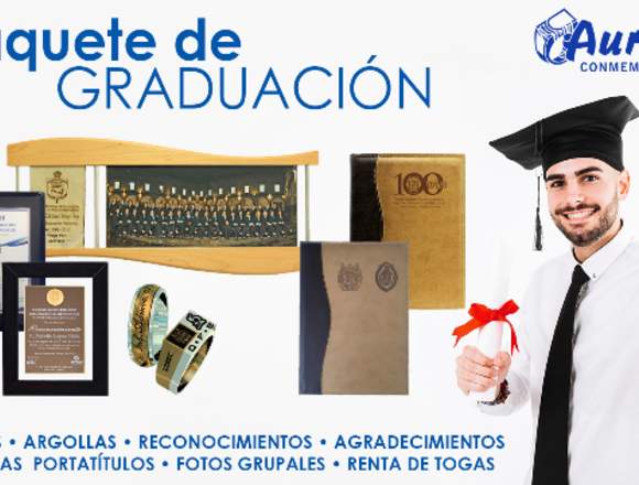 Paquete de graduacion personalizado!!!