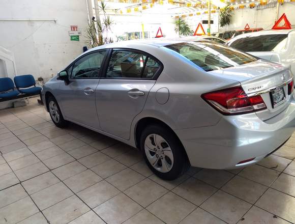 HONDA CIVIC 2013 PLATA 