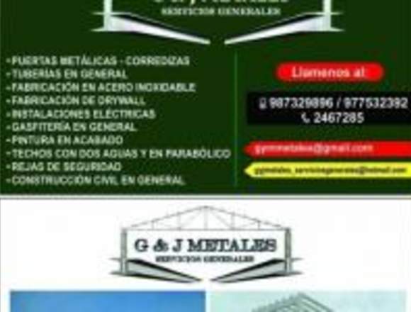 estructuras metalicas G&J METALES 