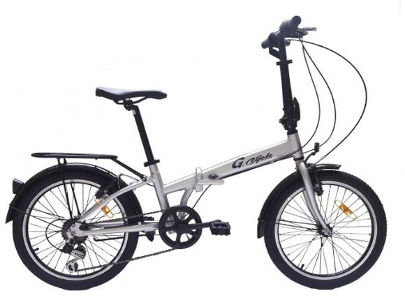 Bicicleta Plegable De Aluminio Unisex Modelo 2019