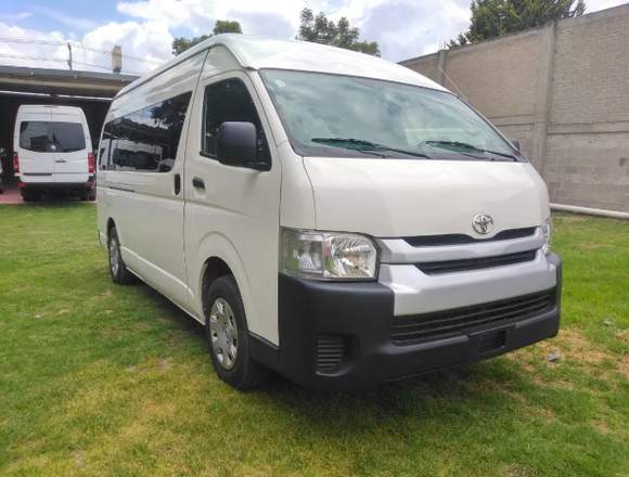 Toyota Hiace 2015 Para 17 Pasajeros 