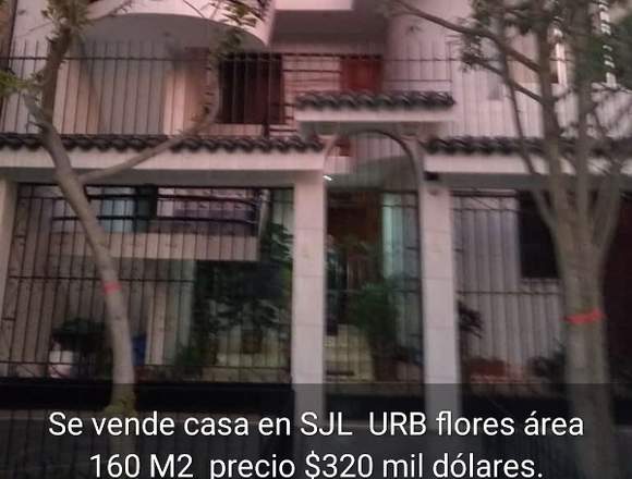 Vendo casa en San Juan de Lurigancho