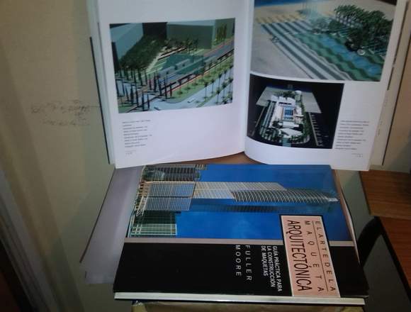  LIBROS  APRENDA  HACER MAQUETAS  ARQUITECTURA