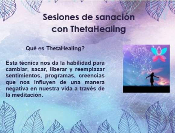 Sesiones de sanación con ThetaHealing