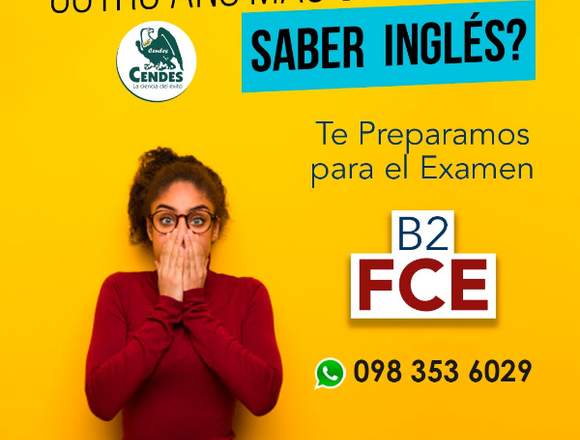 Curso preparatorio examen B2 FCE