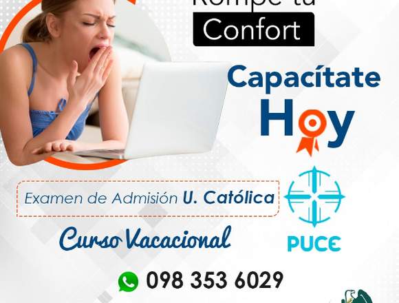 Curso Preparación Examen de Admisión U. Católica