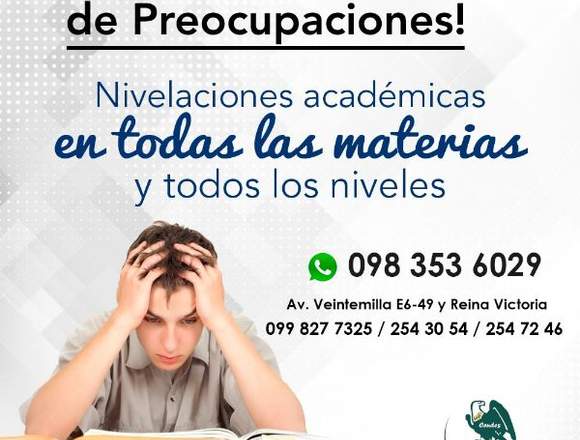 Curso de nivelación académica