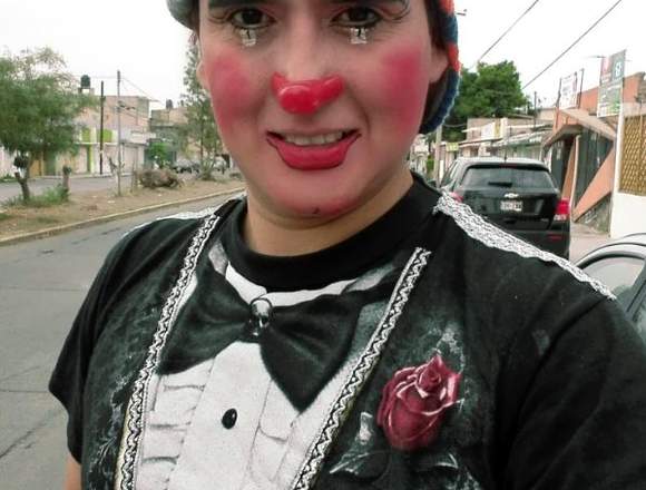 Payaso chispa para adultos