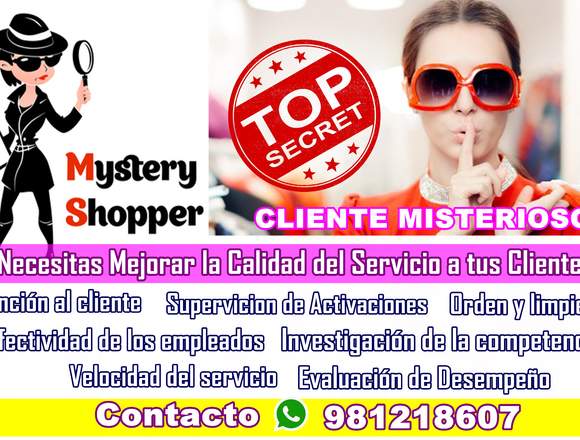 CLIENTE INCÓGNITO VISITA TU NEGOCIO