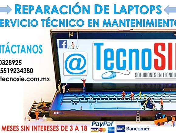 Reparaciones de Laptops al instante 