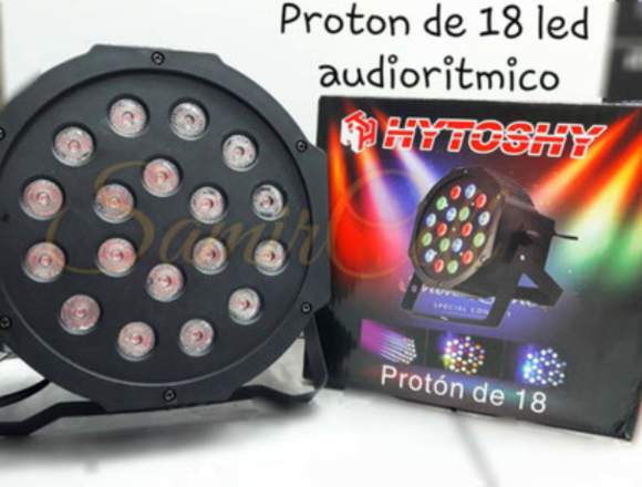 Proton de 18 led audioritmico