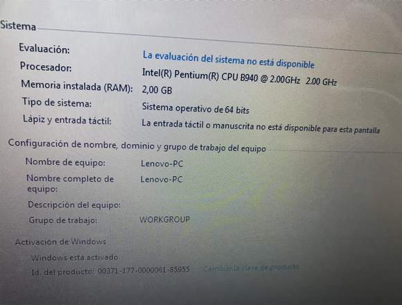 Laptop Lenovo B470e Nueva