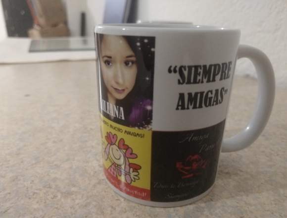 TAZA PARA EL DIA DEL AMOR Y AMISTAD PERSONALIZADA 