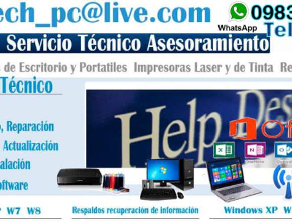 Tecnico informatica mantenimiento reparacion 